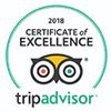 TripAdvisor - Certificate of Excellence 2018